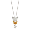 Butterfly Cascade Necklace from the Necklaces collection at Argenteus Jewellery