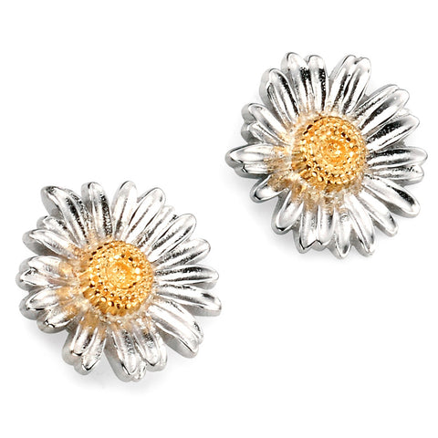 Sterling Silver Flower Stud Earrings from the Earrings collection at Argenteus Jewellery