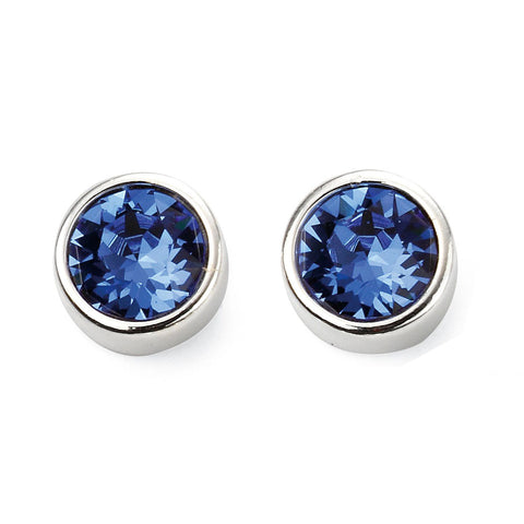 Birthstone Earrings-September Sapphire from the Earrings collection at Argenteus Jewellery