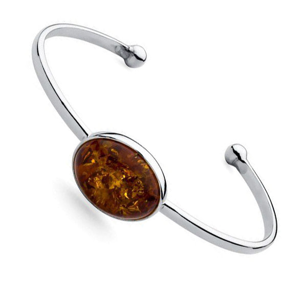 Amber Oval Bangle from the Bangles collection at Argenteus Jewellery