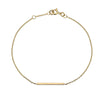 Gold Bar Necklace from the Necklaces collection at Argenteus Jewellery