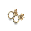 Gold Beaded Circle Bracelet from the Bracelets collection at Argenteus Jewellery