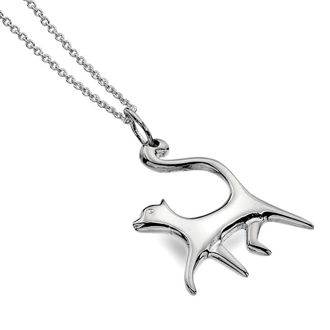 Cat Necklace from the Necklaces collection at Argenteus Jewellery