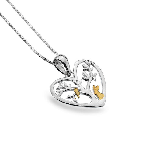 Tree of Life Heart Necklace