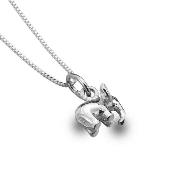 Elephant Baby Pendant Necklace