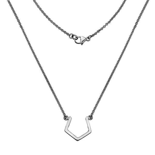 Pentagon Necklace from the Necklaces collection at Argenteus Jewellery