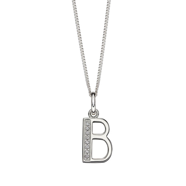 Alphabet Necklace - B from the Necklaces collection at Argenteus Jewellery