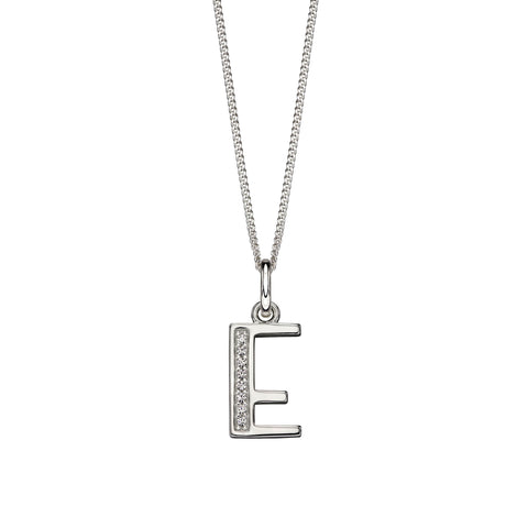 Alphabet Necklace - E
