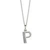 Alphabet Necklace - P from the Necklaces collection at Argenteus Jewellery