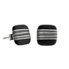 Tracey Birchwood - 9mm Square Bound Stud Earrings from the Earrings collection at Argenteus Jewellery