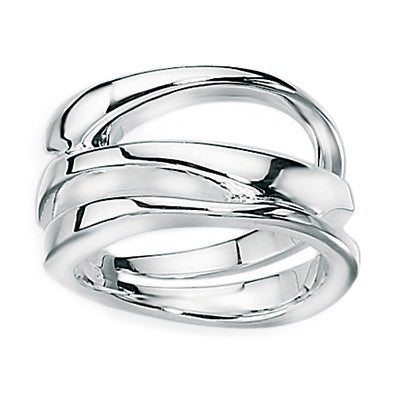 Sculpture Open Band Ring from the Rings collection at Argenteus Jewellery