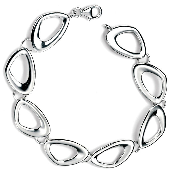 Rounded Triangles Bracelet from the Bracelets collection at Argenteus Jewellery