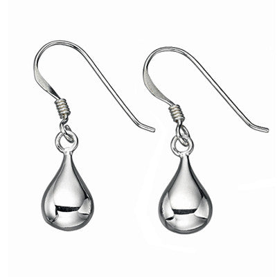 Sterling Silver Tiny Teardrop Earrings from the Earrings collection at Argenteus Jewellery