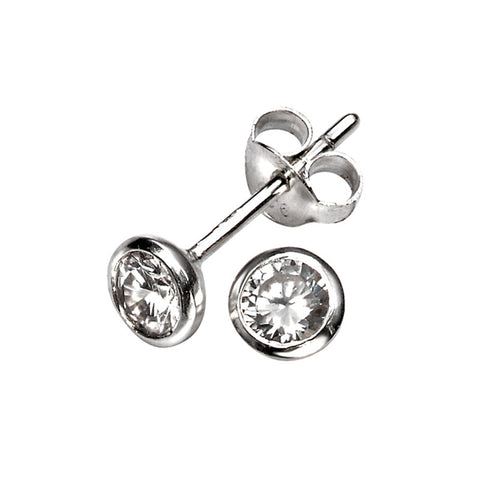 Cubic Zirconia Solo Earrings from the Earrings collection at Argenteus Jewellery