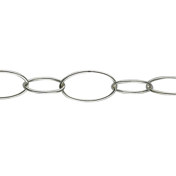 Chain - Trace 9.1mm Oval Chain from the Chain collection at Argenteus Jewellery